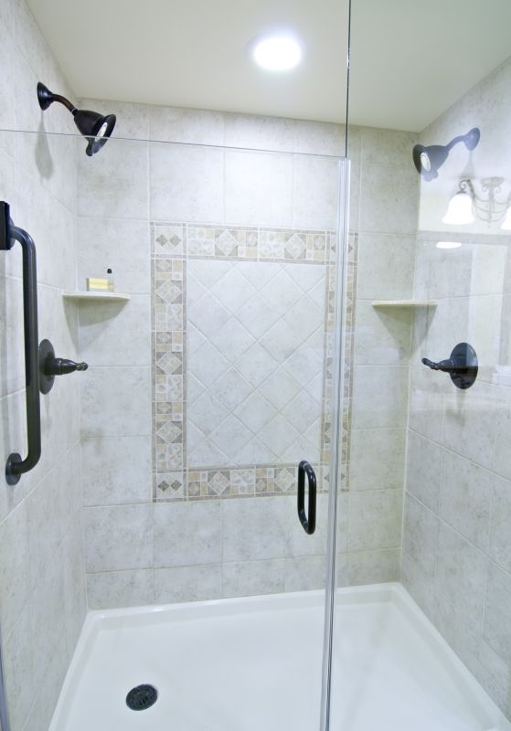 Modern Shower with Fixtures